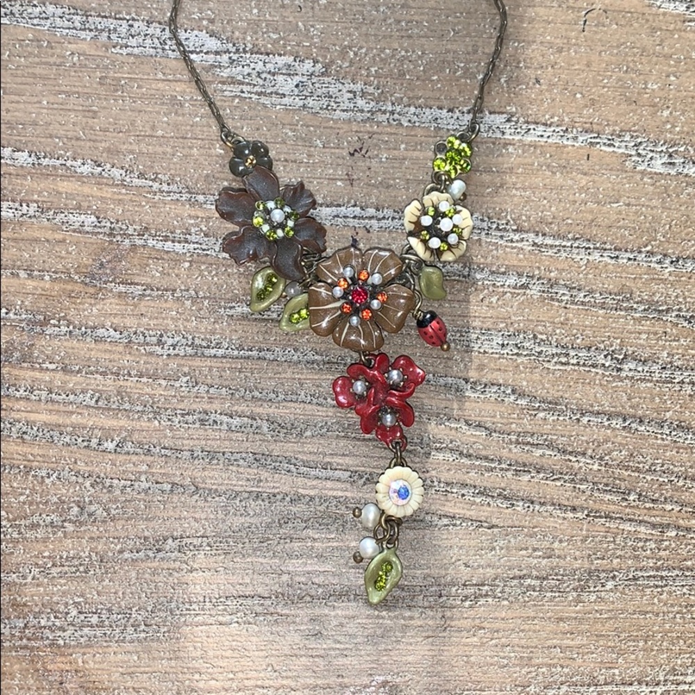 Flower Charm Necklace